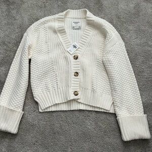 Abercrombie Button Sweater
